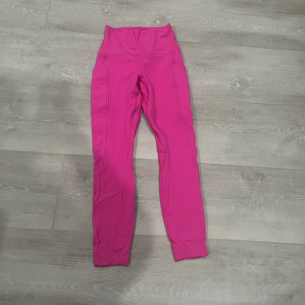 Sonic pink lululemon leggings